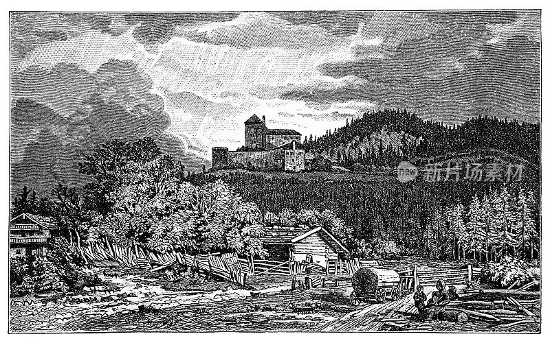 利希滕贝格城堡(Lichtenberg Castle)，也叫利希滕贝格城堡(Lichtenberg Castle)，是奥地利萨尔茨堡省萨尔费尔登市(salalfelden)的一座城堡，以前是一个护理法庭